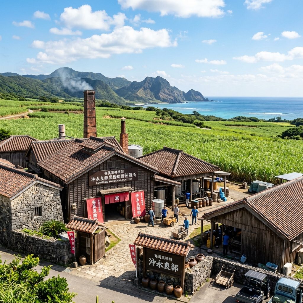 神崎産業 | 沖永良部島、大地と対話する醸造。多角的な視点が拓く、黒糖焼酎の新たなる可能性